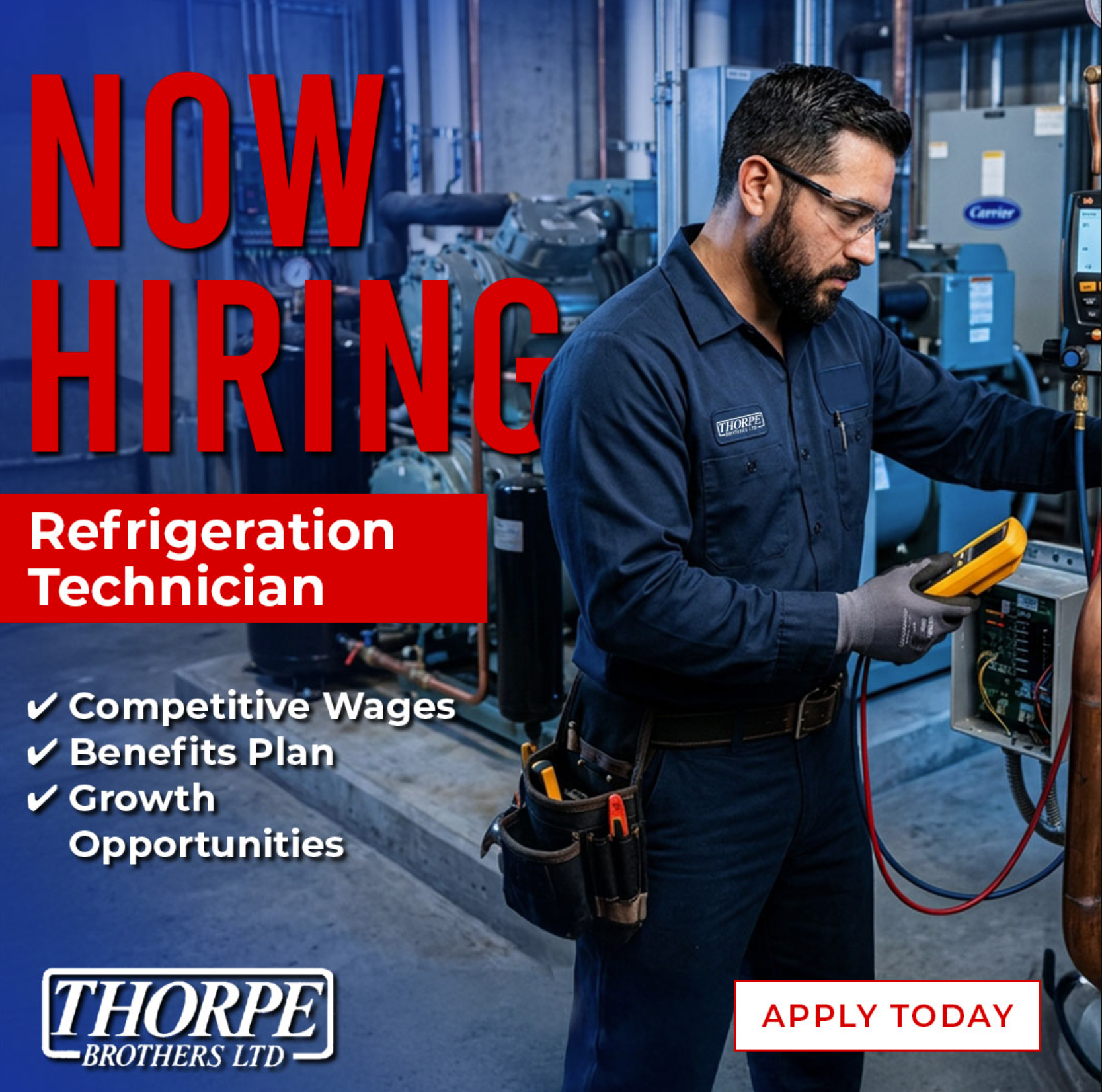 Thorpe Brothers Ltd Hiring